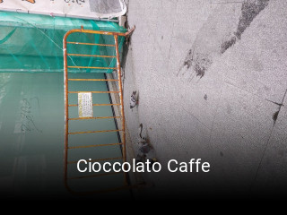 Cioccolato Caffe reserva de mesa