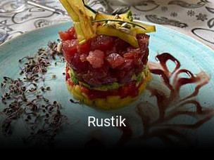 Reserve ahora una mesa en Rustik
