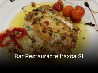 Bar Restaurante Iraxoa Sl reserva de mesa