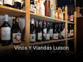 Vinos Y Viandas Luison reservar en línea