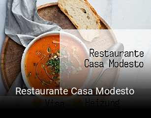 Restaurante Casa Modesto reserva