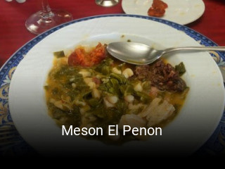 Reserve ahora una mesa en Meson El Penon