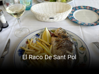 Reserve ahora una mesa en El Raco De Sant Pol