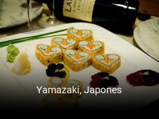 Yamazaki, Japones reservar en línea