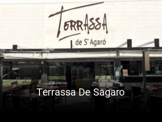 Reserve ahora una mesa en Terrassa De Sagaro