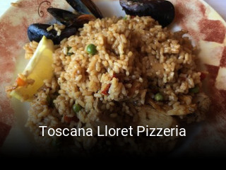 Toscana Lloret Pizzeria reservar en línea