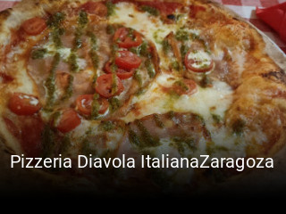 Reserve ahora una mesa en Pizzeria Diavola ItalianaZaragoza