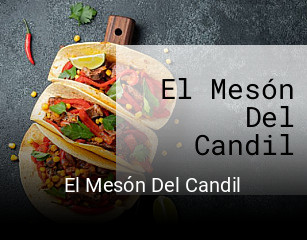 Reserve ahora una mesa en El Mesón Del Candil