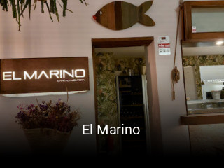 Reserve ahora una mesa en El Marino