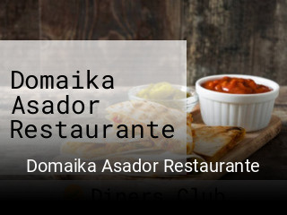 Reserve ahora una mesa en Domaika Asador Restaurante