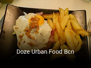 Doze Urban Food Bcn reserva