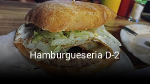 Hamburgueseria D-2 reservar en línea