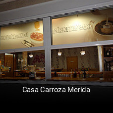 Reserve ahora una mesa en Casa Carroza Merida