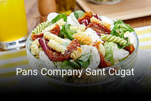 Pans Company Sant Cugat reservar mesa