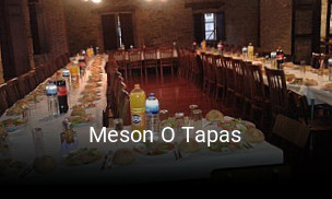 Reserve ahora una mesa en Meson O Tapas