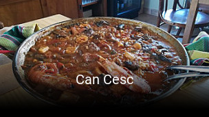 Reserve ahora una mesa en Can Cesc