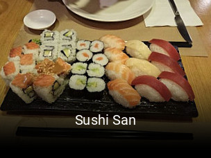 Sushi San reserva de mesa