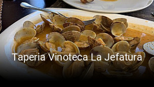 Taperia Vinoteca La Jefatura reservar mesa