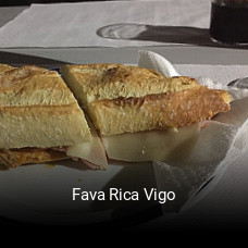 Reserve ahora una mesa en Fava Rica Vigo
