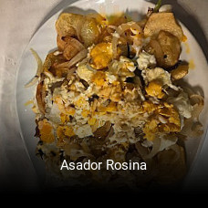 Asador Rosina reservar en línea