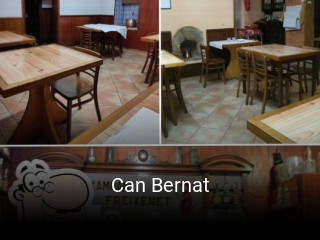 Reserve ahora una mesa en Can Bernat