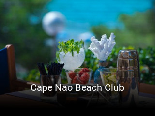Cape Nao Beach Club reserva de mesa
