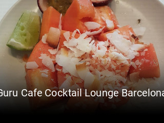 Guru Cafe Cocktail Lounge Barcelona reservar en línea