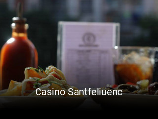 Casino Santfeliuenc reserva de mesa