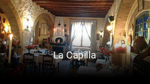 Reserve ahora una mesa en La Capilla