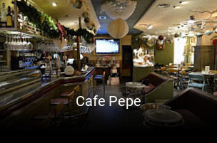 Cafe Pepe reservar en línea