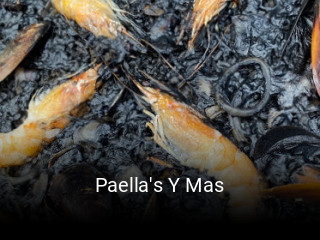 Paella's Y Mas reserva