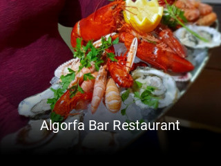 Reserve ahora una mesa en Algorfa Bar Restaurant