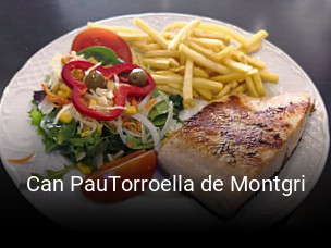 Reserve ahora una mesa en Can PauTorroella de Montgri