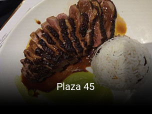 Plaza 45 reservar mesa