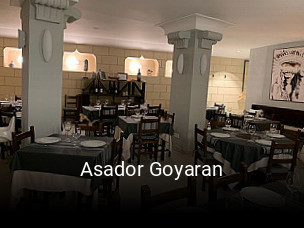 Asador Goyaran reservar mesa