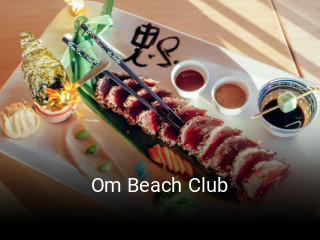 Om Beach Club reservar en línea