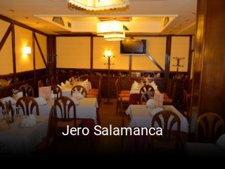 Jero Salamanca reservar mesa