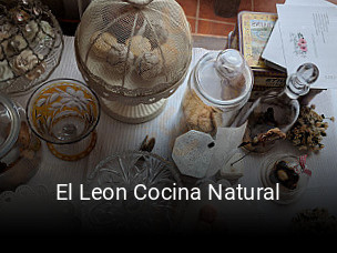 El Leon Cocina Natural reservar mesa