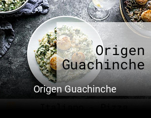 Origen Guachinche reservar mesa