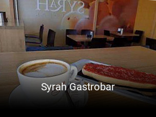 Syrah Gastrobar reservar mesa