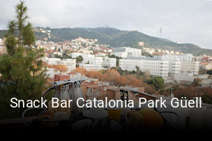 Snack Bar Catalonia Park Güell reserva