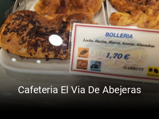 Cafeteria El Via De Abejeras reserva