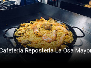 Cafeteria Reposteria La Osa Mayor reserva de mesa