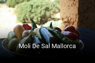 Reserve ahora una mesa en Moli De Sal Mallorca