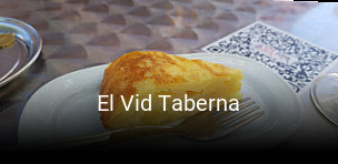 Reserve ahora una mesa en El Vid Taberna