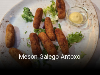 Reserve ahora una mesa en Meson Galego Antoxo