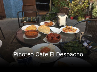 Picoteo Cafe El Despacho reserva de mesa