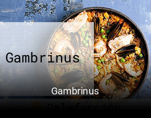 Gambrinus reservar mesa