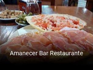 Reserve ahora una mesa en Amanecer Bar Restaurante