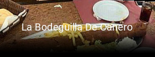 Reserve ahora una mesa en La Bodeguilla De Canero
